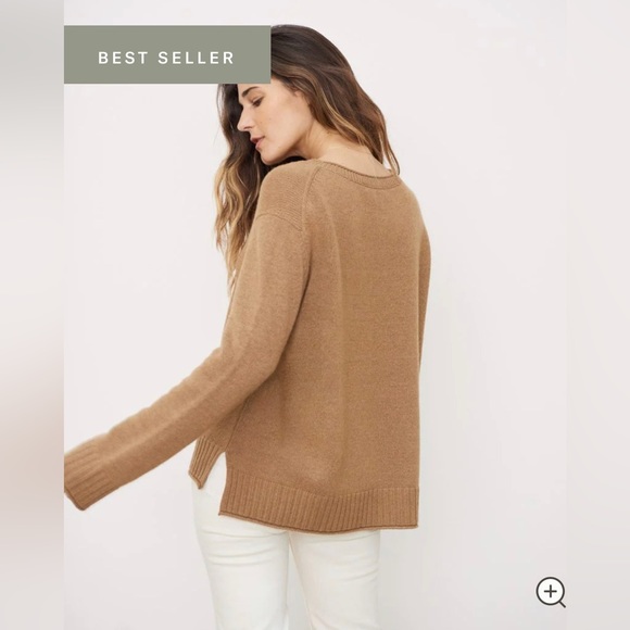 JENNI KAYNE
Everyday Sweater. Dark Camel. Size small. New with Tags. - Picture 4 of 6